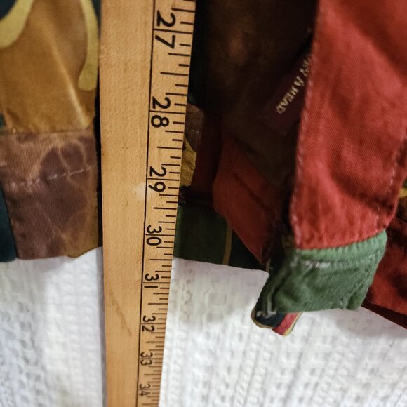 The Territory Ahead Vintage Abstract Earthtone Colors Button Down Shirt Large - Picture 11 of 12